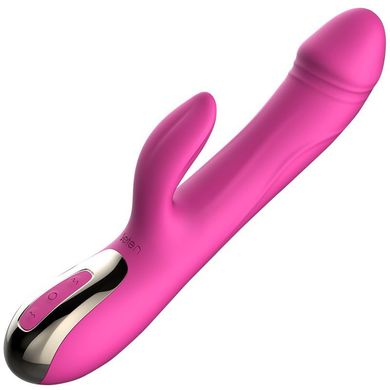 купити Вібратор-пульсатор Leten Automatical Thrusting Vibrator з підігрівом, що перезаряджається, 10 режимі SO2128 фото