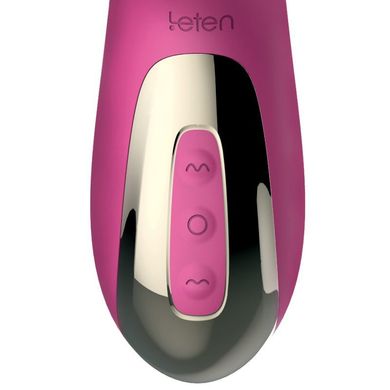 купити Вібратор-пульсатор Leten Automatical Thrusting Vibrator з підігрівом, що перезаряджається, 10 режимі SO2128 фото