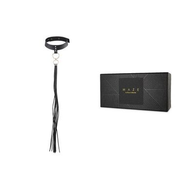 купити Чокер Bijoux Indiscrets MAZE — Tassel Chocker Black SO2652 фото