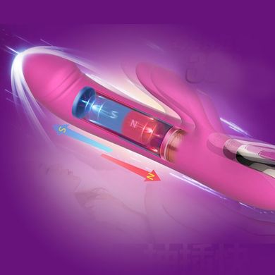 купити Вібратор-пульсатор Leten Automatical Thrusting Vibrator з підігрівом, що перезаряджається, 10 режимі SO2128 фото