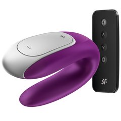 купити Смартвібратор для пар Satisfyer Double Fun (Violet) з пультом ДК SO5059 фото