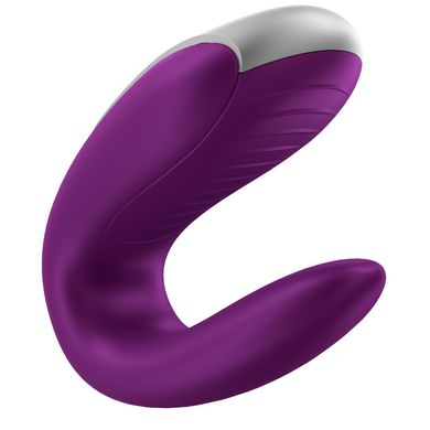 купити Смартвібратор для пар Satisfyer Double Fun (Violet) з пультом ДК SO5059 фото