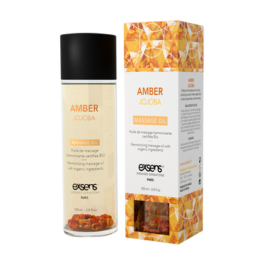 купити Масажна олія EXSENS Amber Jojoba (гармонізує, з бурштином) 100мл, натуральна SO2369 фото