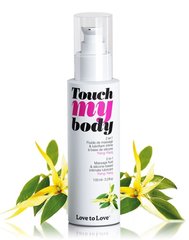 купити Масажний гель і змазка 2-в-1 Love To Love TOUCH MY BODY Ylang-Ylang (100 мл) зволожуючий SO2700 фото