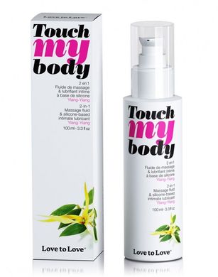 купити Масажний гель і змазка 2-в-1 Love To Love TOUCH MY BODY Ylang-Ylang (100 мл) зволожуючий SO2700 фото