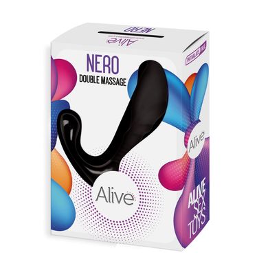 купить Найдешевший масажер простати Alive Nero для новачків, силікон і пластик, відмінно для старту AL20459 фото