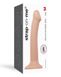 Насадка для страпона Strap-On-Me Dual Density Dildo Flesh M, диаметр 3,3см, двухслойная, гибкая 4 з 4