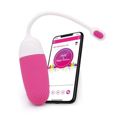 купить Смарт-віброяйце Magic Motion Vini Pink, керування зі смартфона SO2693 фото