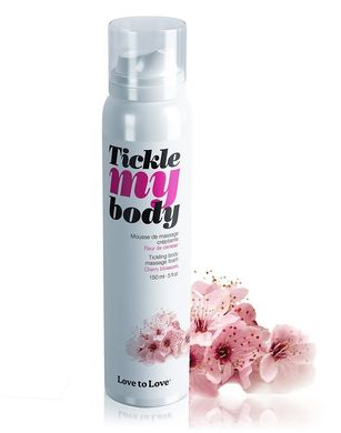 купить Масажна піна Love To Love TICKLE MY BODY Cherry Blossom (150 мл) зволожувальна SO2714 фото