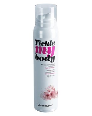 купить Масажна піна Love To Love TICKLE MY BODY Cherry Blossom (150 мл) зволожувальна SO2714 фото