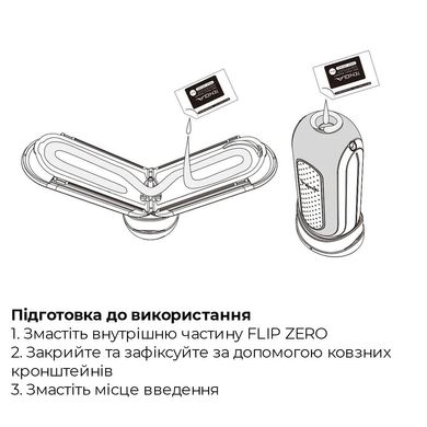 купити Мастурбатор Tenga Flip Zero Electronic Vibration White, змінна інтенсивність, розкладний SO2010 фото