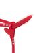 Подвійний страпон з вібрацією Fetish Tentation Vibrating Strap-On with Double Dildo Red 1 з 3