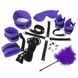 Набор БДСМ Art of Sex - Soft Touch BDSM Set, 9 предметов, Фиолетовый 4 из 4