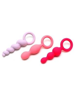 купити Набір анальних іграшок Satisfyer Plugs (set of 3) - Booty Call, макс. діаметр 3 см SO2324 фото