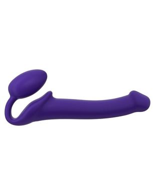 купить Безремінний страпон Strap-On-Me Violet M, повністю регульований, діаметр 3,3 см SO2707 фото