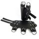 Поножи манжеты для подвеса за ноги Leg Cuffs For Suspension из натуральной кожи, цвет черный 2 из 4