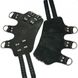 Поножи манжеты для подвеса за ноги Leg Cuffs For Suspension из натуральной кожи, цвет черный 3 из 4