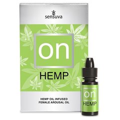 купить Збуджувальні краплі для клітора Sensuva - ON for Her Hemp Infused Arousal Oil (5 мл) з олією конопел SO3178 фото