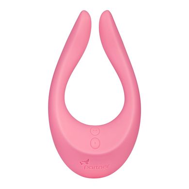 купити Вибратор для пар Satisfyer Endless Joy Pink, 3 независимых мотора, многофункциональный SO2306 фото