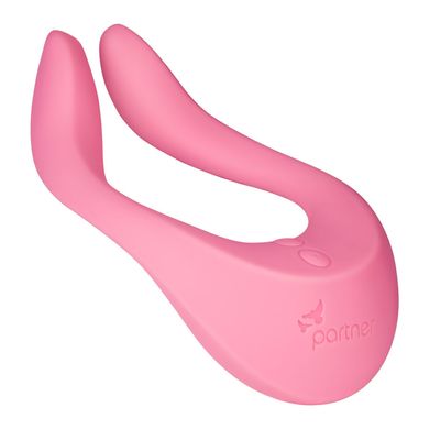 купити Вибратор для пар Satisfyer Endless Joy Pink, 3 независимых мотора, многофункциональный SO2306 фото