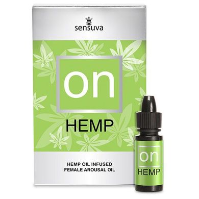 купить Збуджувальні краплі для клітора Sensuva - ON for Her Hemp Infused Arousal Oil (5 мл) з олією конопел SO3178 фото