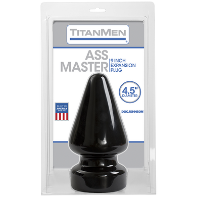 купить Пробка для фістінгу Doc Johnson Titanmen Tools - Butt Plug - 4.5 Inch Ass Master, діаметр 11,7 см SO2812 фото