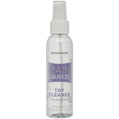 купить Очищувальний засіб для іграшок Doc Johnson Main Squeeze Toy Cleaner (118 мл) антибактеріальний SO2004 фото