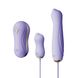 Набор 3в1 Zalo — UNICORN Set Violet, виброяйцо, пульсатор, вакуумный стимулятор 8 из 15