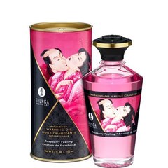 купити Розігрівальна олія Shunga Aphrodisiac Warming Oil – Raspberry Feeling (100 мл) без цукру, смачна SO2494 фото