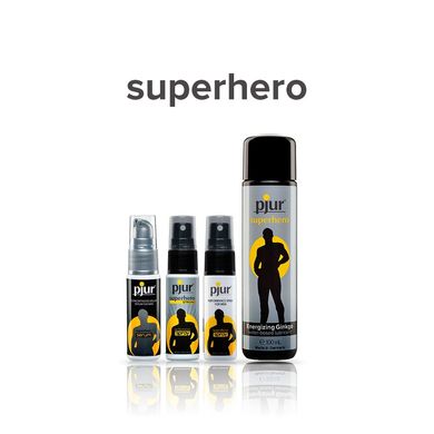 купить Пролонгувальний спрей pjur Superhero Strong Spray 20 ml, з екстрактом імбиру, всотується в шкіру PJ12920 фото