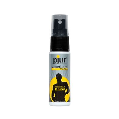 купить Пролонгувальний спрей pjur Superhero Strong Spray 20 ml, з екстрактом імбиру, всотується в шкіру PJ12920 фото