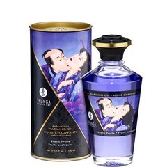 купити Розігрівальна олія Shunga Aphrodisiac Warming Oil – Exotic Fruits (100 мл) без цукру, смачна SO2495 фото