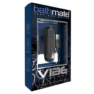 купить Вібропуля Bathmate Vibe Bullet Black, глибока потужна вібрація SO2439 фото