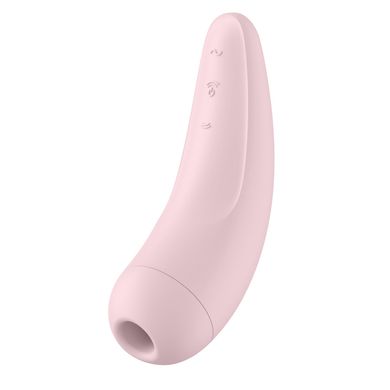 купить Вакуумний кліторальний стимулятор Satisfyer Curvy 2+ Pink SO3782 фото