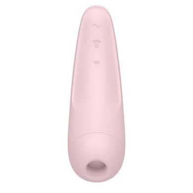 купить Вакуумний кліторальний стимулятор Satisfyer Curvy 2+ Pink SO3782 фото