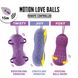 Вагинальные шарики с массажем и вибрацией FeelzToys Motion Love Balls Jivy с пультом ДУ, 7 режимов 3 з 4