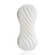 Мастурбатор Tenga FLEX Silky White с изменяемой интенсивностью, можно скручивать 13 из 18