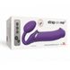 Безремневой страпон с вибрацией Strap-On-Me Vibrating Violet XL, диаметр 4,5см, пульт ДУ, регулируем 5 з 6