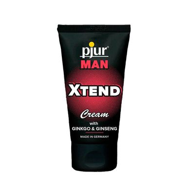 купити Крем для пеніса стимулювальний pjur MAN Xtend Cream 50 ml, з екстрактом гінкго та женьшеню PJ12900 фото