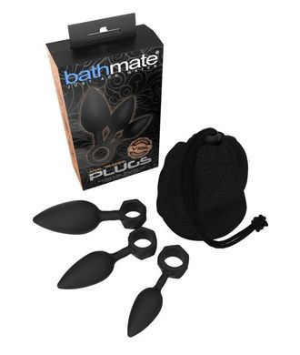 купити Набір анальних пробок Bathmate Anal Training Plugs, діаметр 2,5 см - 3,1см - 3,8см SO3359 фото