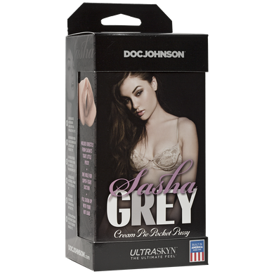 купить Мастурбатор-вагіна Doc Johnson Sasha Grey - Ultraskyn Cream Pie Pocket SO1585 фото