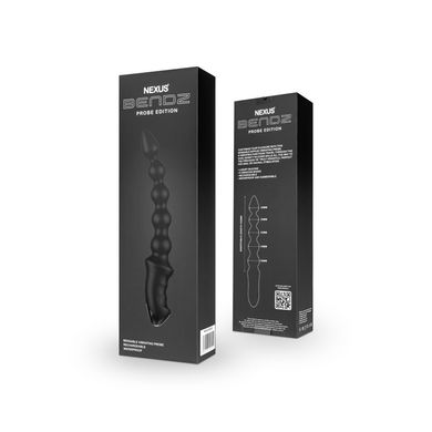 купить Анальний вібратор-намисто Nexus BENDZ Bendable Vibrator Probe Edition, ефект пам’яті форми SO6637 фото