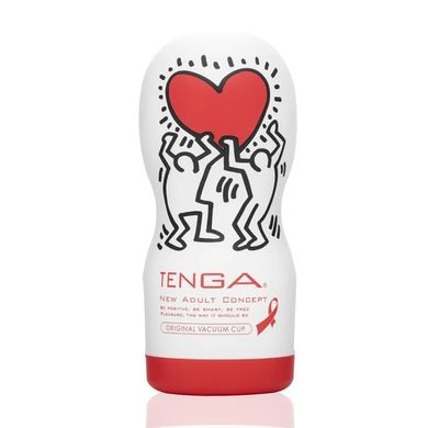 купить Мастурбатор Tenga Keith Haring Deep Throat Cup (глибоке горло) з вакуумною стимуляцією SO1647 фото