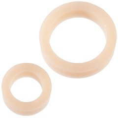 купити Набір ерекційних кілець Doc Johnson Platinum Premium Silicone — The C-Rings — White SO4919 фото