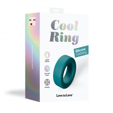 купить Ерекційне кільце широке Love To Love COOL RING - TEAL ME SO5091 фото