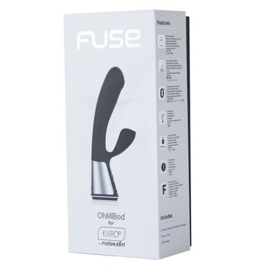 купити Інтерактивний вібратор-кролик Ohmibod Fuse for Kiiroo Black SO2907 фото