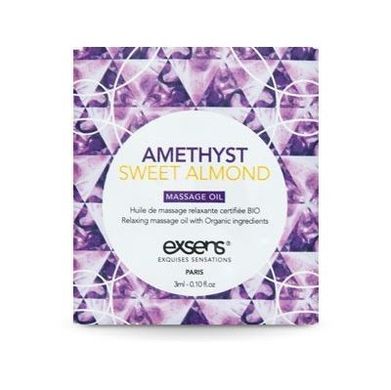 купить Пробник масажної олії EXSENS Amethyst Sweet Almond 3мл SO2383 фото