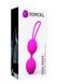 Вагинальные шарики Dorcel Dual Balls Magenta, диаметр 3,6см, вес 55гр 3 из 3