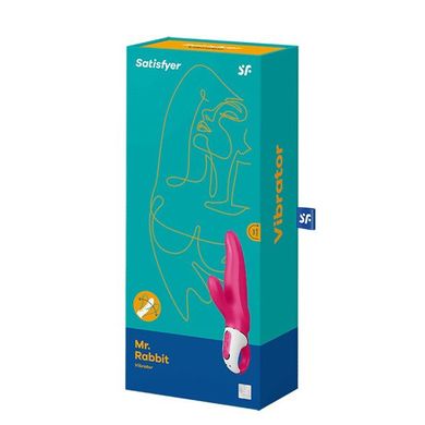 купить Потужний вібратор-кролик Satisfyer Vibes Mr. Rabbit, два мотори, літій силікон, 12 режимів роботи SO2199 фото