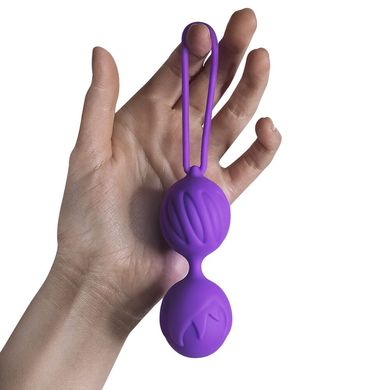 купити Вагінальні кульки Adrien Lastic Geisha Lastic Balls BIG Violet (L), діаметр 4 см, вага 90 гр AD40293 фото